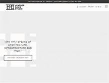 Tablet Screenshot of heatherdavis.com